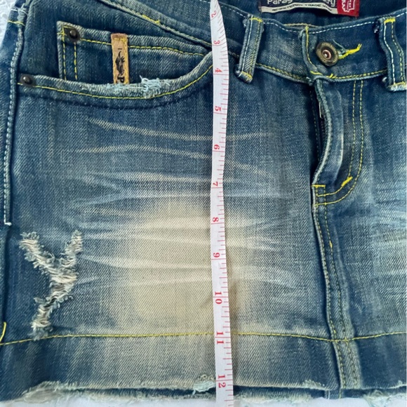 Denim Mini Skirt - Picture 4 of 8